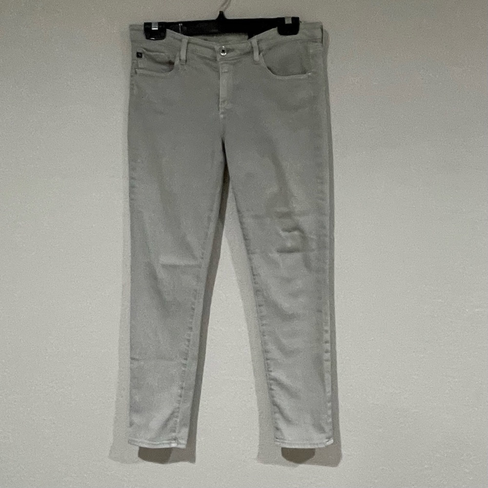 AG Adriano Goldschmied Stevie Ankle Skinny Grey Jeans – Women’s Size 29